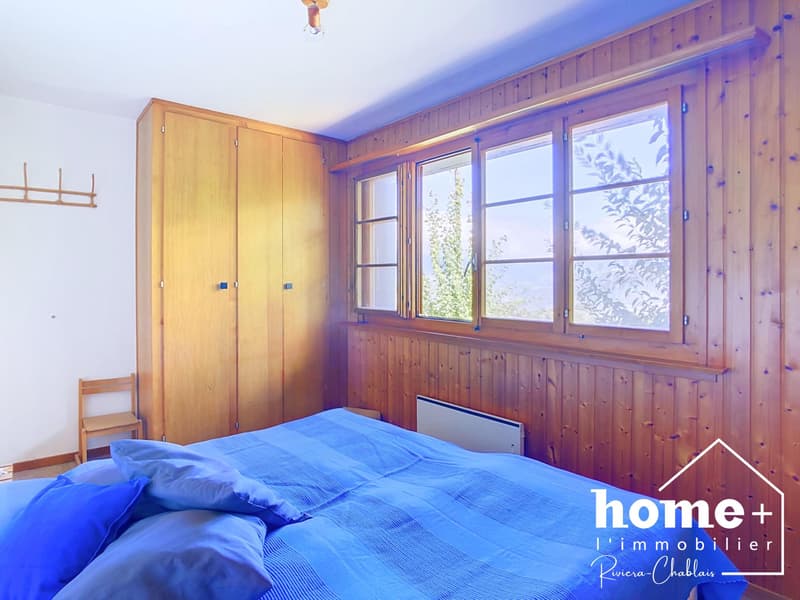 Chalet individuel de 4,5 pièces avec panorama exceptionnel à 10 mn de Sion (8)