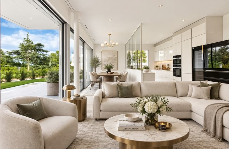 Appartement avec terrasse et jardin à Cologny (2)