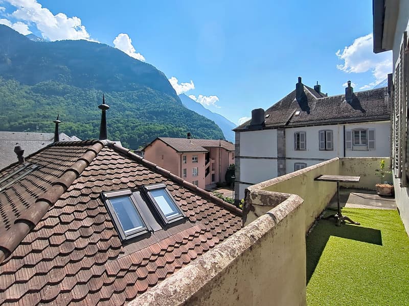 Charming 4.5-room apartment with balcony in the heart of St-Maurice (12)