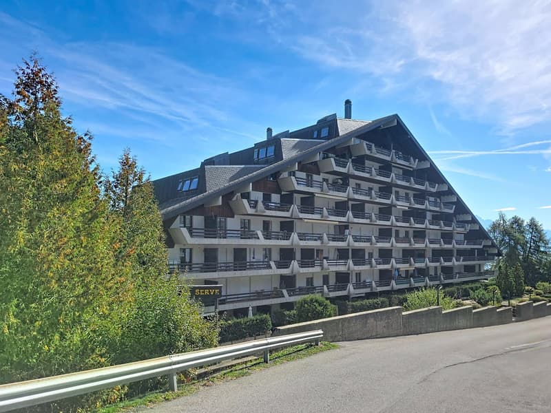 Duplex 3.5P avec grand balcon au coeur de Torgon (13)