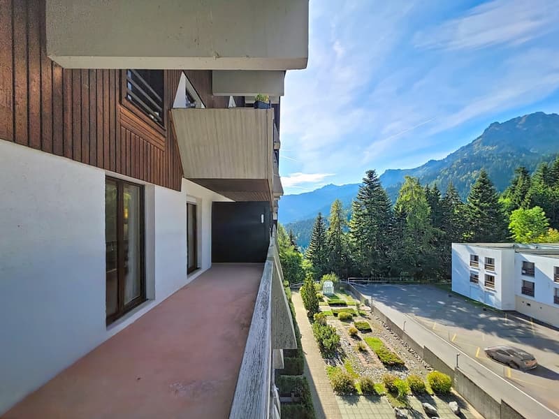 Duplex 3.5P avec grand balcon au coeur de Torgon (1)
