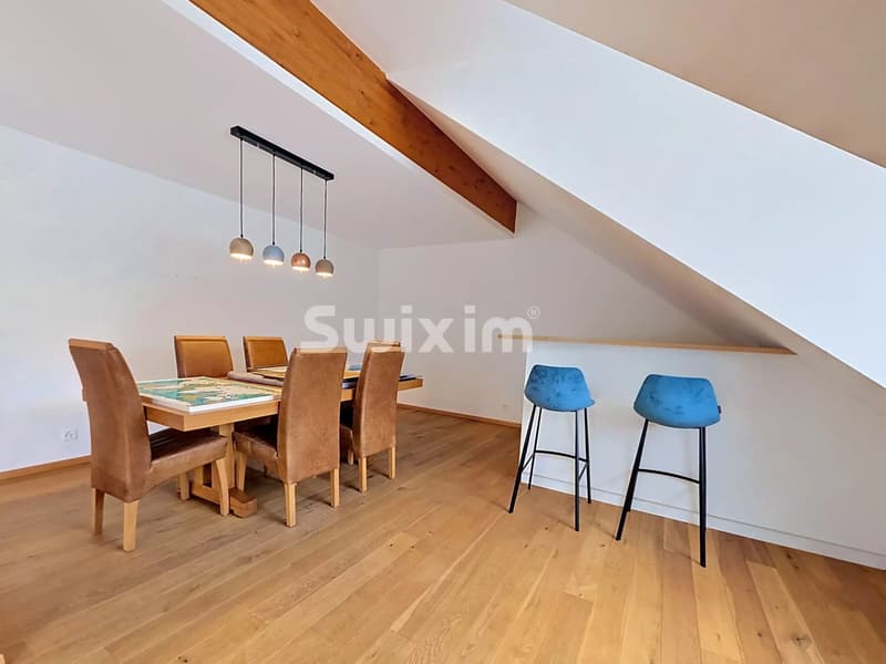 Elegant attic 190 m² in the heart of St-Cergue (4)