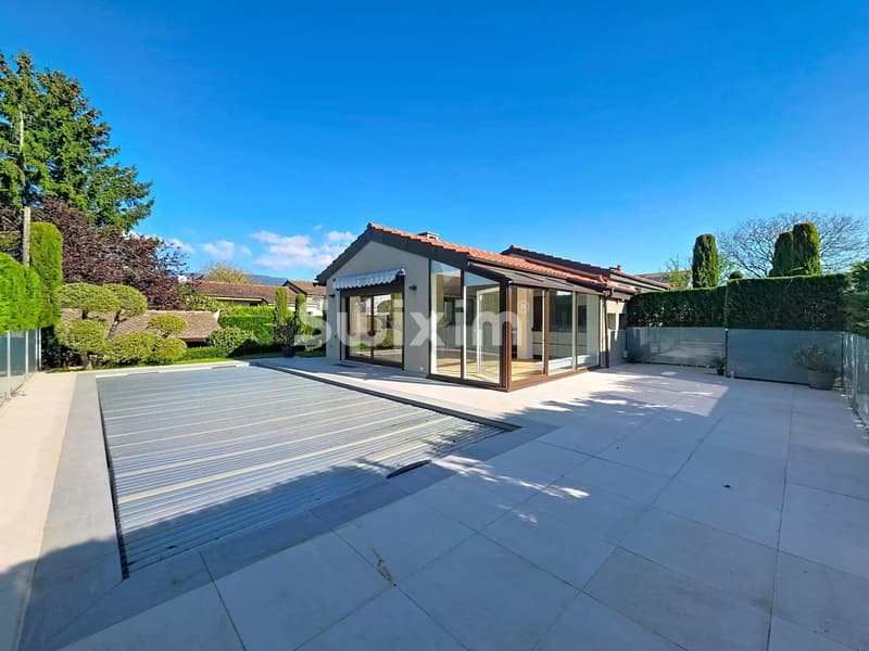 Charming family house with pool in Chavannes des Bois (10)