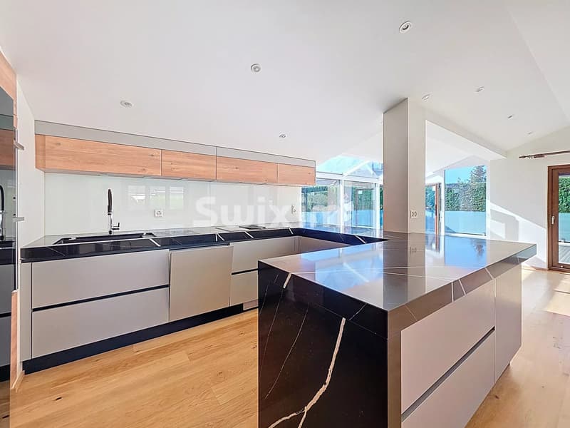 Charming family house with pool in Chavannes des Bois (4)