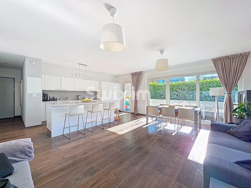 Beautiful 5-room ground floor apartment in Minergie building Vieusseux (3)