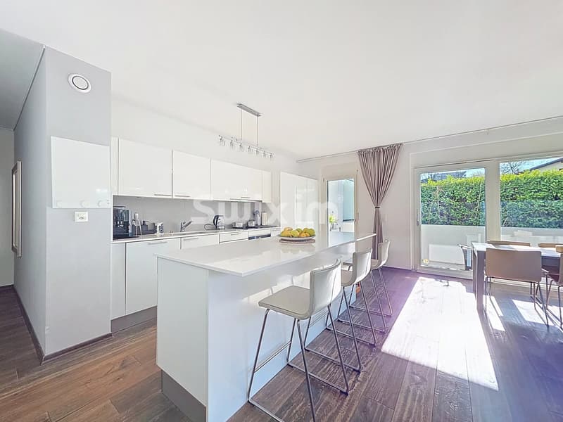 Beautiful 5-room ground floor apartment in Minergie building Vieusseux (4)