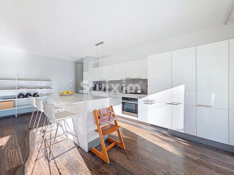 Beautiful 5-room ground floor apartment in Minergie building Vieusseux (6)