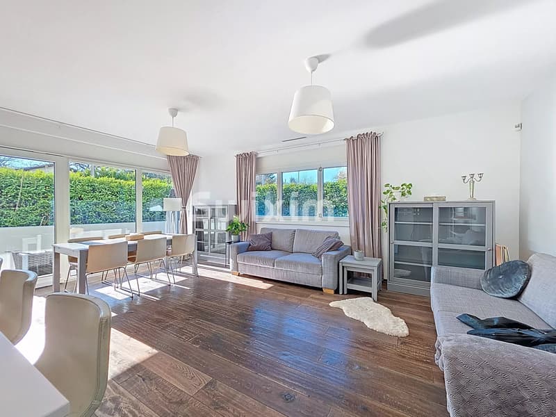 Beautiful 5-room ground floor apartment in Minergie building Vieusseux (1)