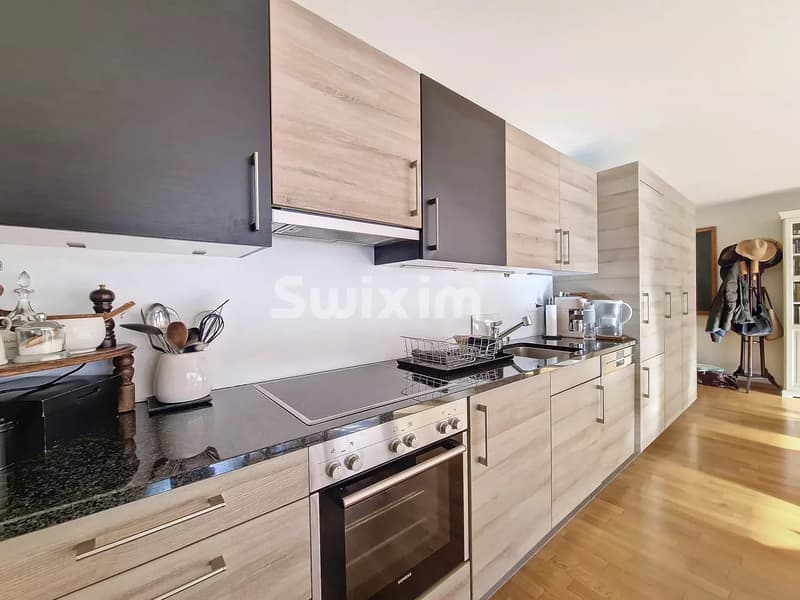 Bright 4-room apartment on a higher floor Plainpalais close to the Arve / Carouge (3)