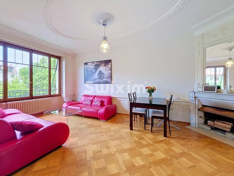 Bellissimo appartamento di 4,5 locali a Champel Peschier 100 m² (1)