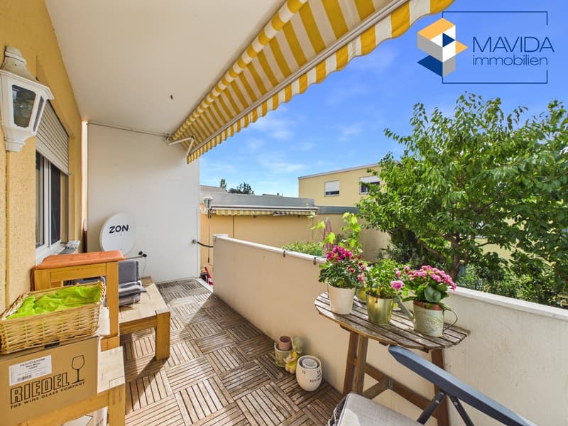 Ruhig und sonnig mit Balkon und Gartensitzplatz (3)