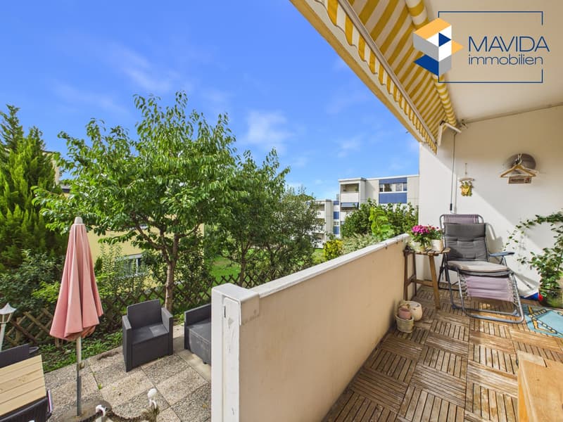 Ruhig und sonnig mit Balkon und Gartensitzplatz (4)