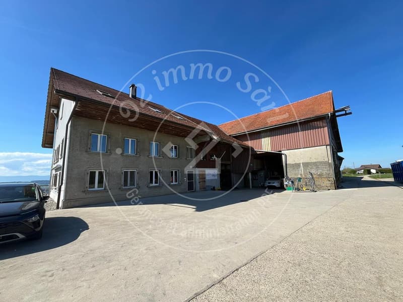 Rossens VD : Charmant appartement au coeur d'une ferme en activité (9)