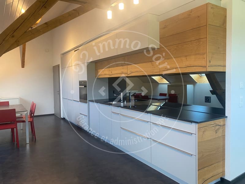 Rossens VD : Charmant appartement au coeur d'une ferme en activité (1)