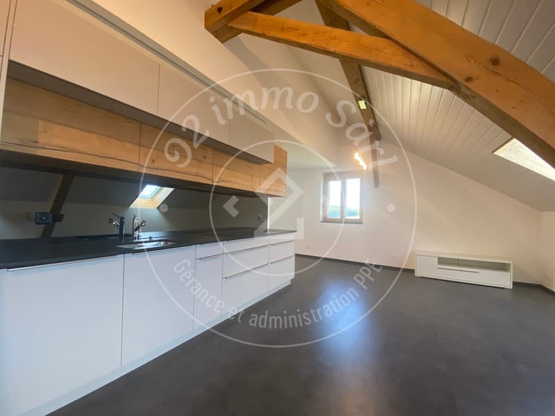 Rossens VD : Charmant appartement au coeur d'une ferme en activité (4)