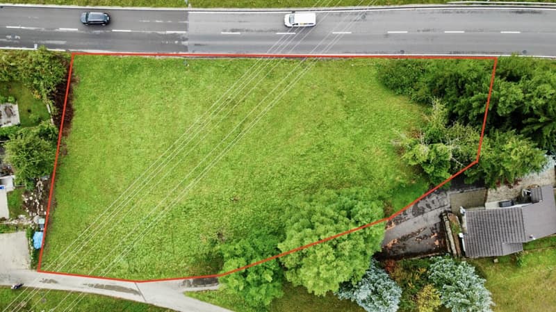 Terreno edificabile con vista panoramica - 1'607 m² in posizione soleggiata su pendio a Hölstein BL (3)