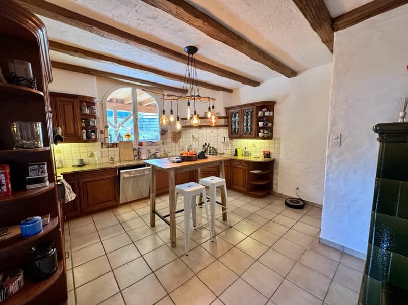 Espace pour la famille, les animaux et les visions ! Maison multifamiliale polyvalente à Weiach (8)