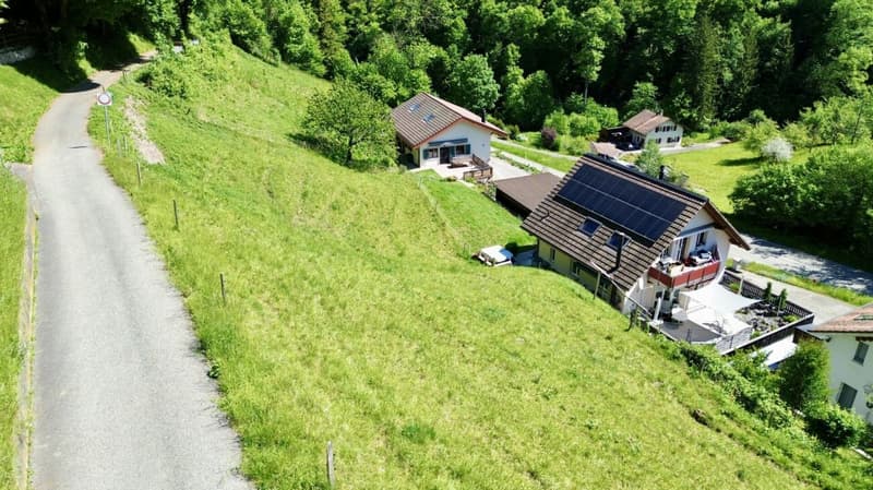Your dream house with a far-reaching view is being built here. Sunny building plot in Grindel (SO) (1)