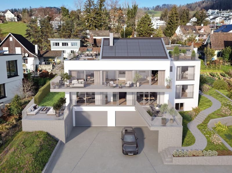 Appartamento penthouse di classe eccezionale - Vista sul lago inclusa (7)