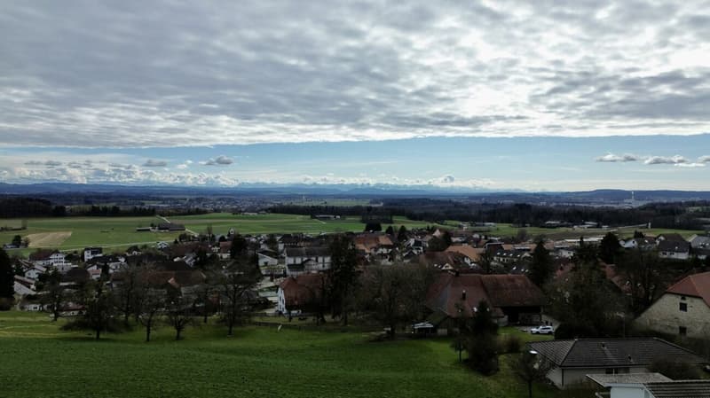 Votre refuge sur la colline - qualité de construction en bois avec vue sur les Alpes (Maison C) (5)