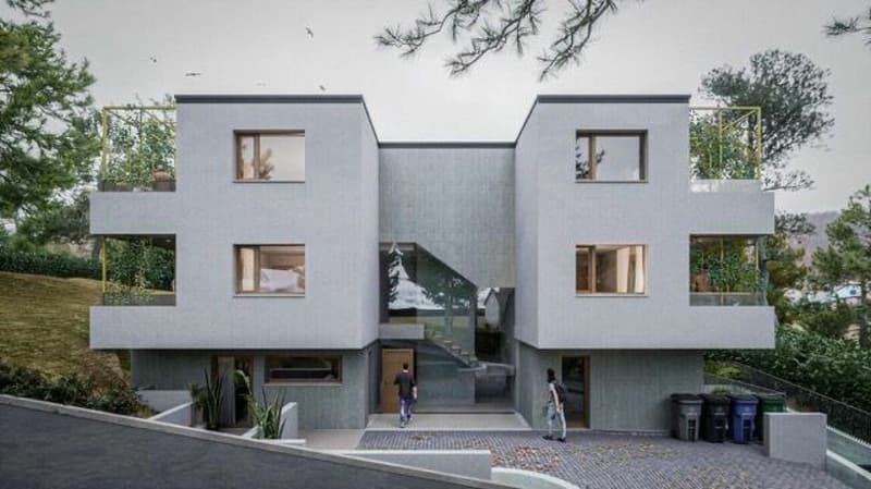 Terreno edificabile attraente con progetto & autorizzazione di costruzione (6)