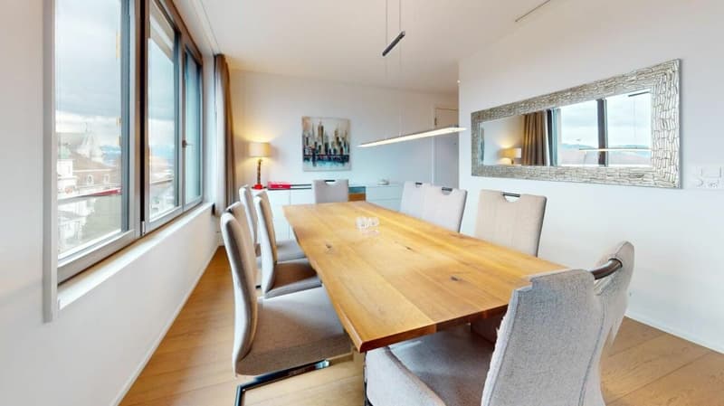 Vivere al centro con massimo comfort - maisonetta 5.5 locali a Eschenbach LU (8)
