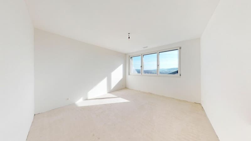 Habitation moderne au niveau le plus élevé - Villa Minergie avec vue sur les montagnes à Auenstein (14)
