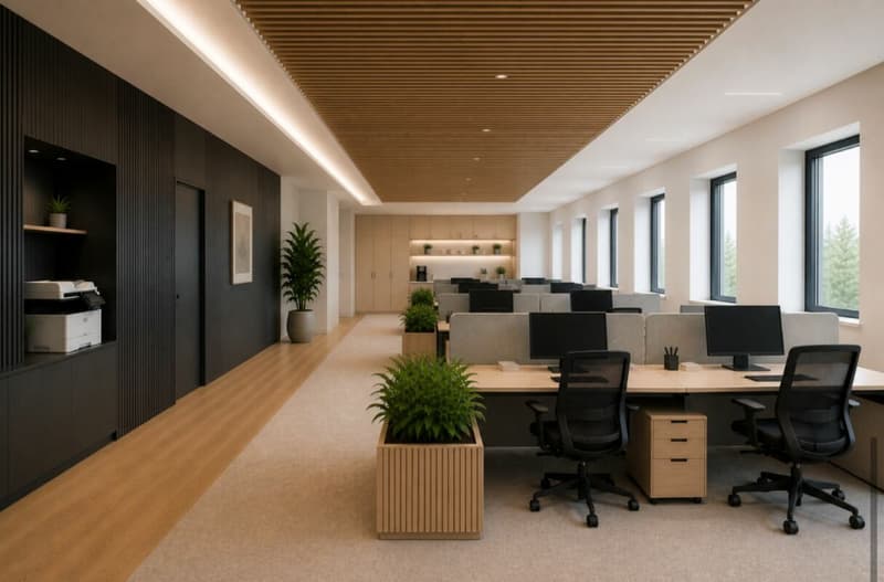 Attractive new building advertising space on the 2nd upper floor in a top location with 2,298 m² of usable space! (4)