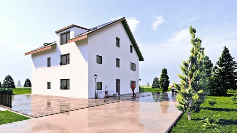 Terreno edificabile attraente con progetto e permesso di costruire a Meinisberg (6)