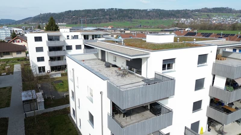 Appartement d'attique exclusif avec grande terrasse et vue panoramique à Schötz (2)