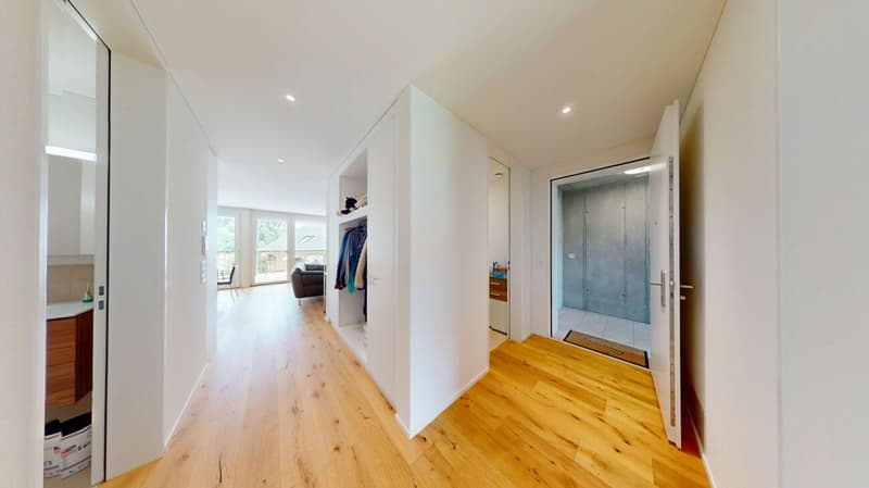 Appartement neuf de 3,5 pièces loué avec vue sur la nature à Vordemwald (9)