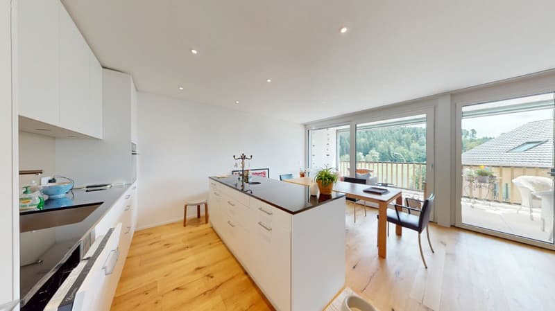 Appartement neuf de 3,5 pièces loué avec vue sur la nature à Vordemwald (5)