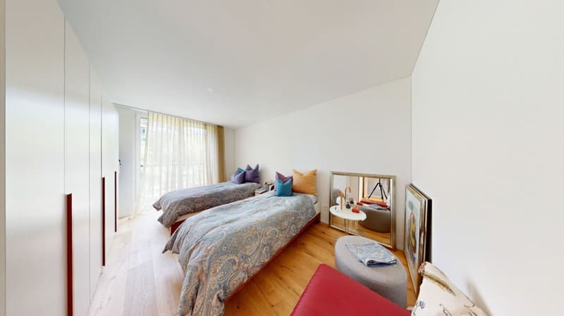 Appartement neuf de 3,5 pièces loué avec vue sur la nature à Vordemwald (11)