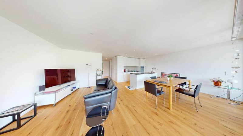 Appartement neuf de 3,5 pièces loué avec vue sur la nature à Vordemwald (4)