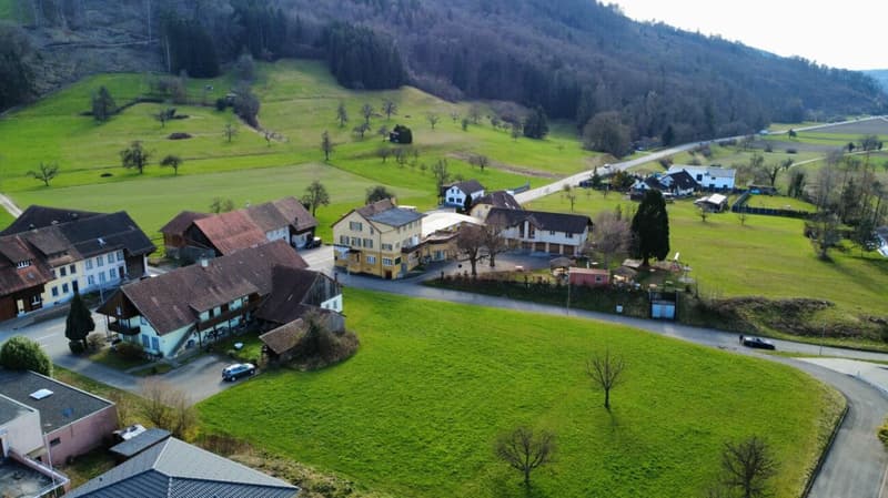 Leibstadt: 3'271 m² de terrain à bâtir avec beaucoup de potentiel (1)