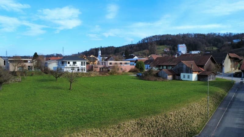 Leibstadt: 3'271 m² de terrain à bâtir avec beaucoup de potentiel (3)