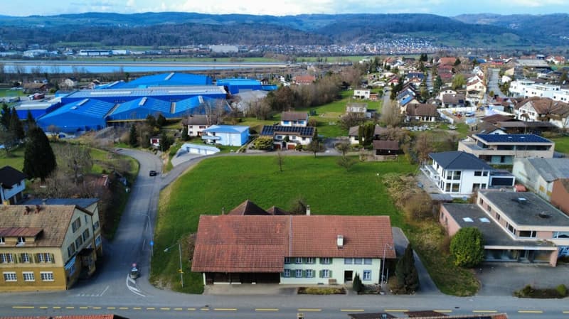Leibstadt: 3'271 m² de terrain à bâtir avec beaucoup de potentiel (1)