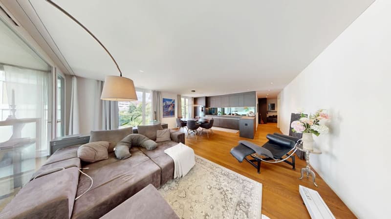 Appartamento smart home di lusso 3.5 locali con balcone in giardino invernale e stazione di ricarica elettrica a Ballwil (3)