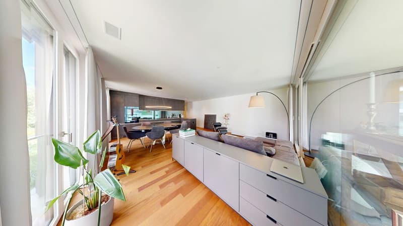 Appartamento smart home di lusso 3.5 locali con balcone in giardino invernale e stazione di ricarica elettrica a Ballwil (15)
