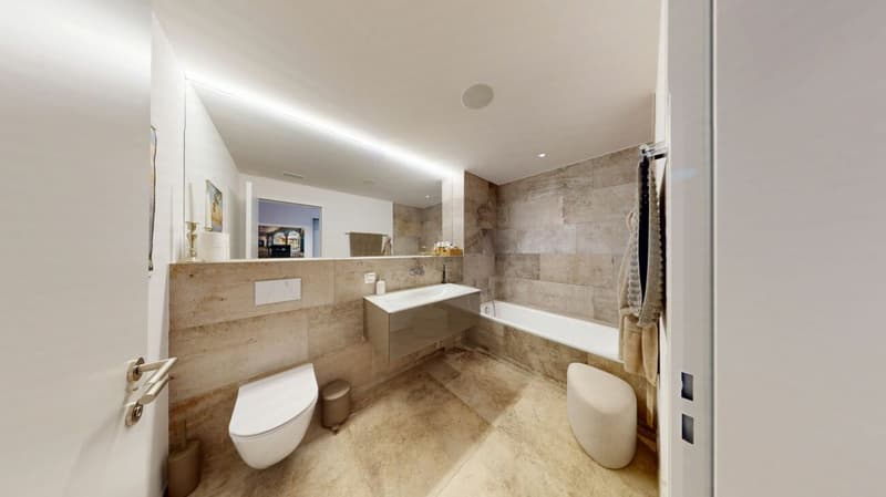 Appartamento smart home di lusso 3.5 locali con balcone in giardino invernale e stazione di ricarica elettrica a Ballwil (10)