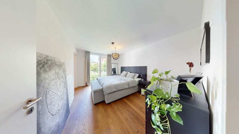 Appartamento smart home di lusso 3.5 locali con balcone in giardino invernale e stazione di ricarica elettrica a Ballwil (6)