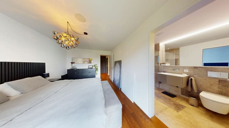 Appartamento smart home di lusso 3.5 locali con balcone in giardino invernale e stazione di ricarica elettrica a Ballwil (7)