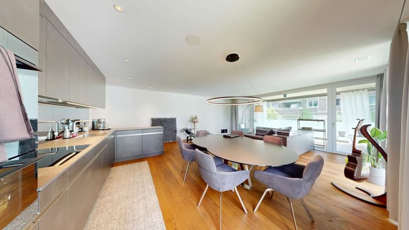 Luxurious 3.5-room smart home apartment with winter garden balcony & E-charging station in Ballwil (14)