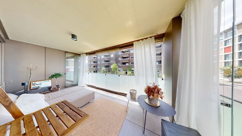 Luxurious 3.5-room smart home apartment with winter garden balcony & E-charging station in Ballwil (17)
