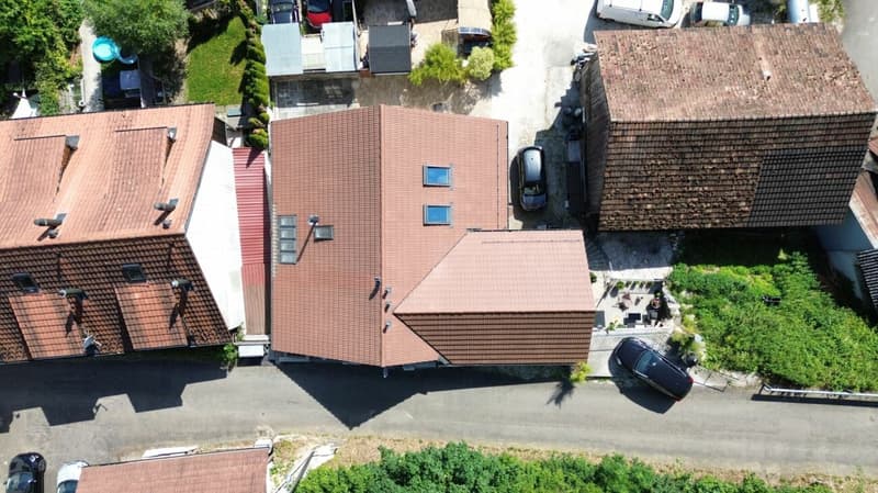Maison d'habitation avec 4 appartements, rénovée en profondeur & emplacement de vie attrayant à Seewen (13)