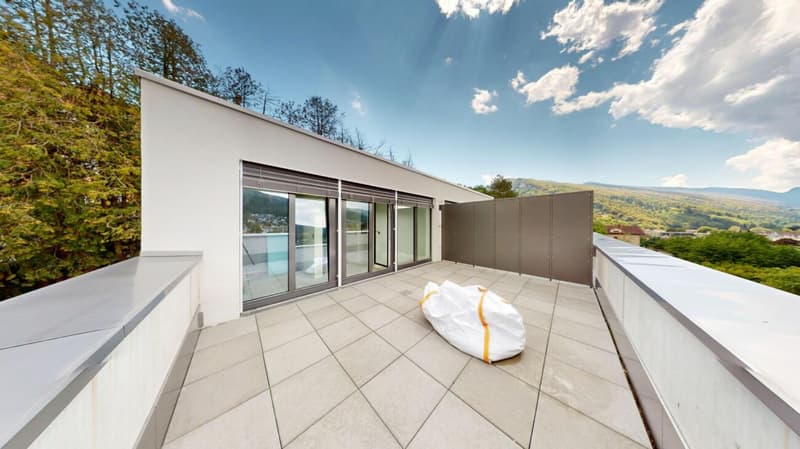 Casa C - Nuova casa a schiera con giardino e terrazza sul tetto (14)