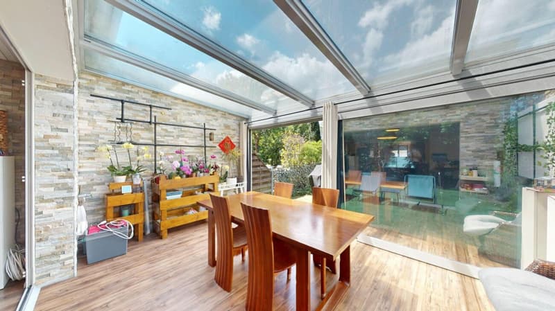 Maison de rangée de 5,5 pièces avec jardin d'hiver, terrasse et jardin bien entretenu dans le Reinacherhof (3)