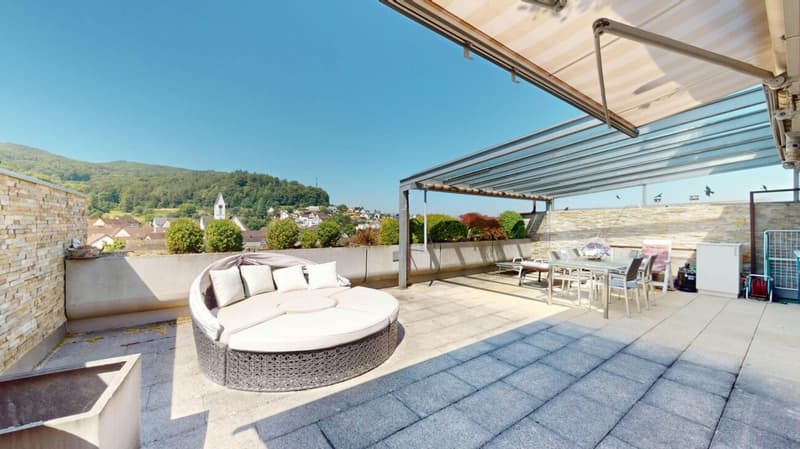 Vivere con vista - appartamento in terrazza luminoso con piscina e sauna a Zeiningen (2)