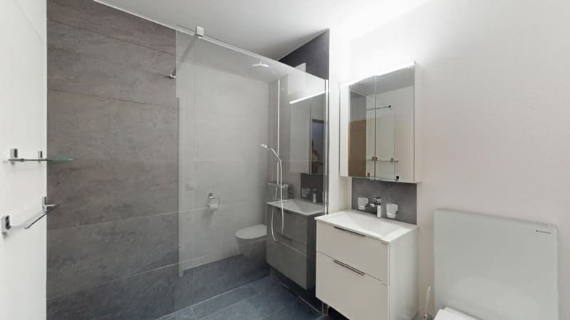 Maison familiale en rangée de 6,5 pièces située au calme avec beaucoup d'espace (9)
