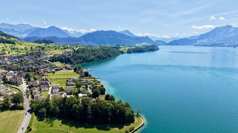 Exklusive 4.5-Zimmer-Wohnung in Greppen - Wohnen mit See- und Bergblick (22)